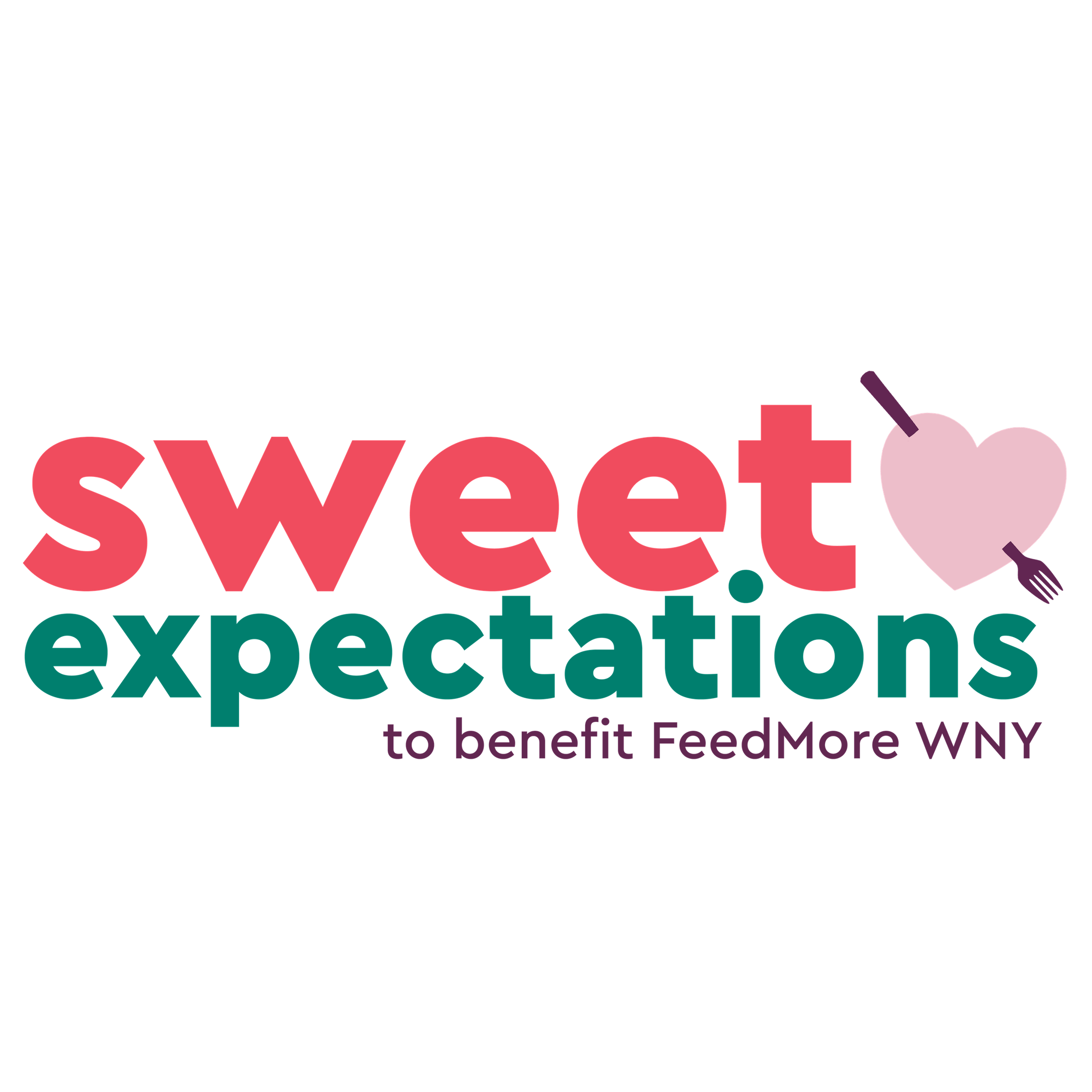 `Sweet Expectations` logo courtesy of FeedMore WNY. 
